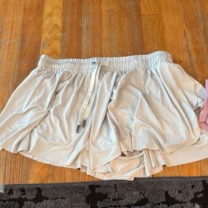 Women's Light Gray Shorts